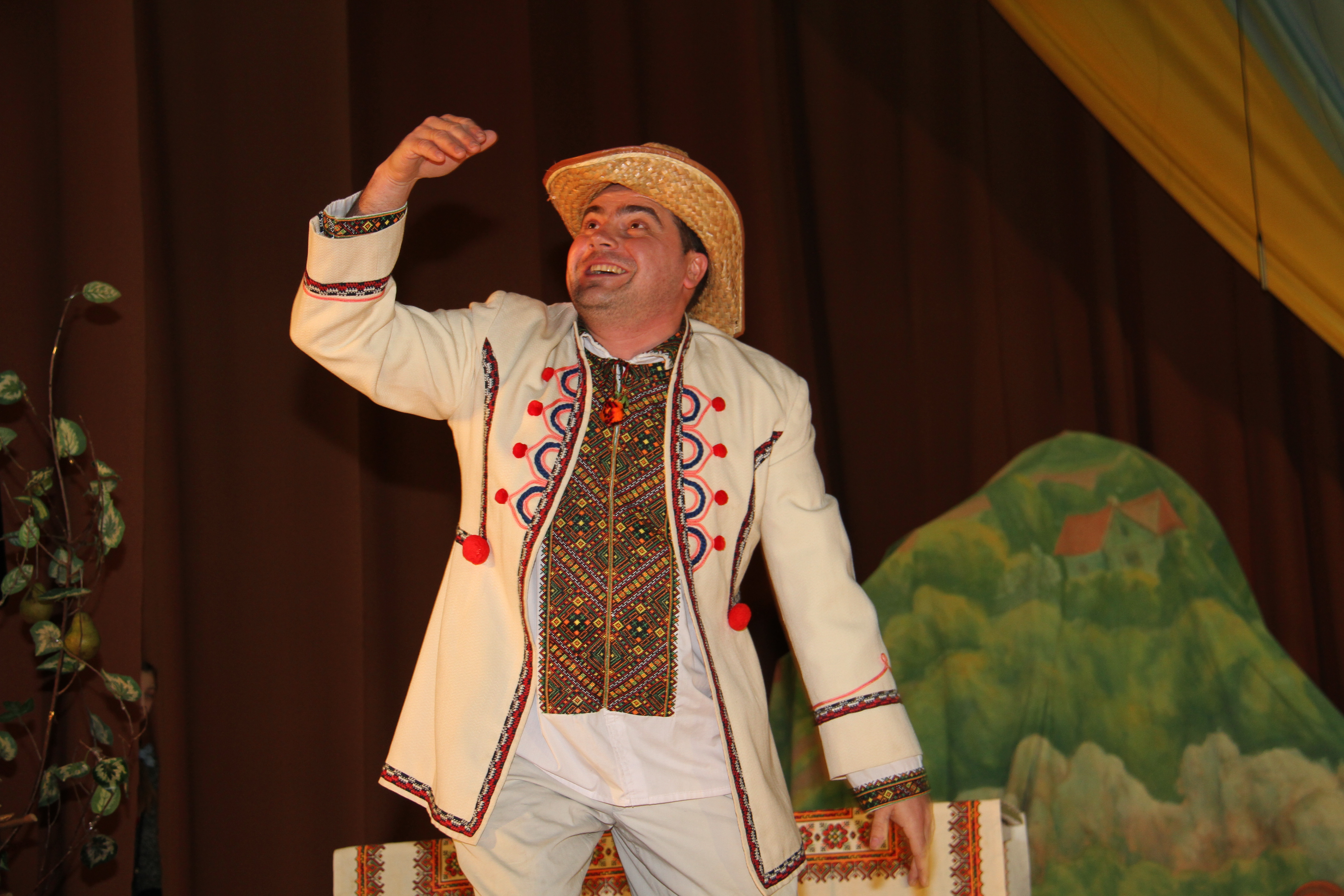 Віктор Зіновійович Кубів у ролі Омелька Кайдаша